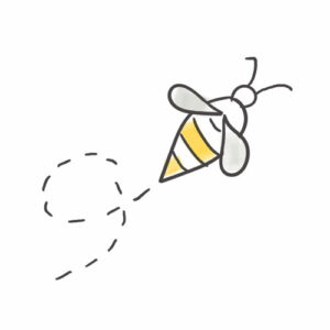 Oste-Nest - Illustration - Bienen